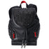 Christian Louboutin Explorer Funk Studded Small Backpack Black Red Leather